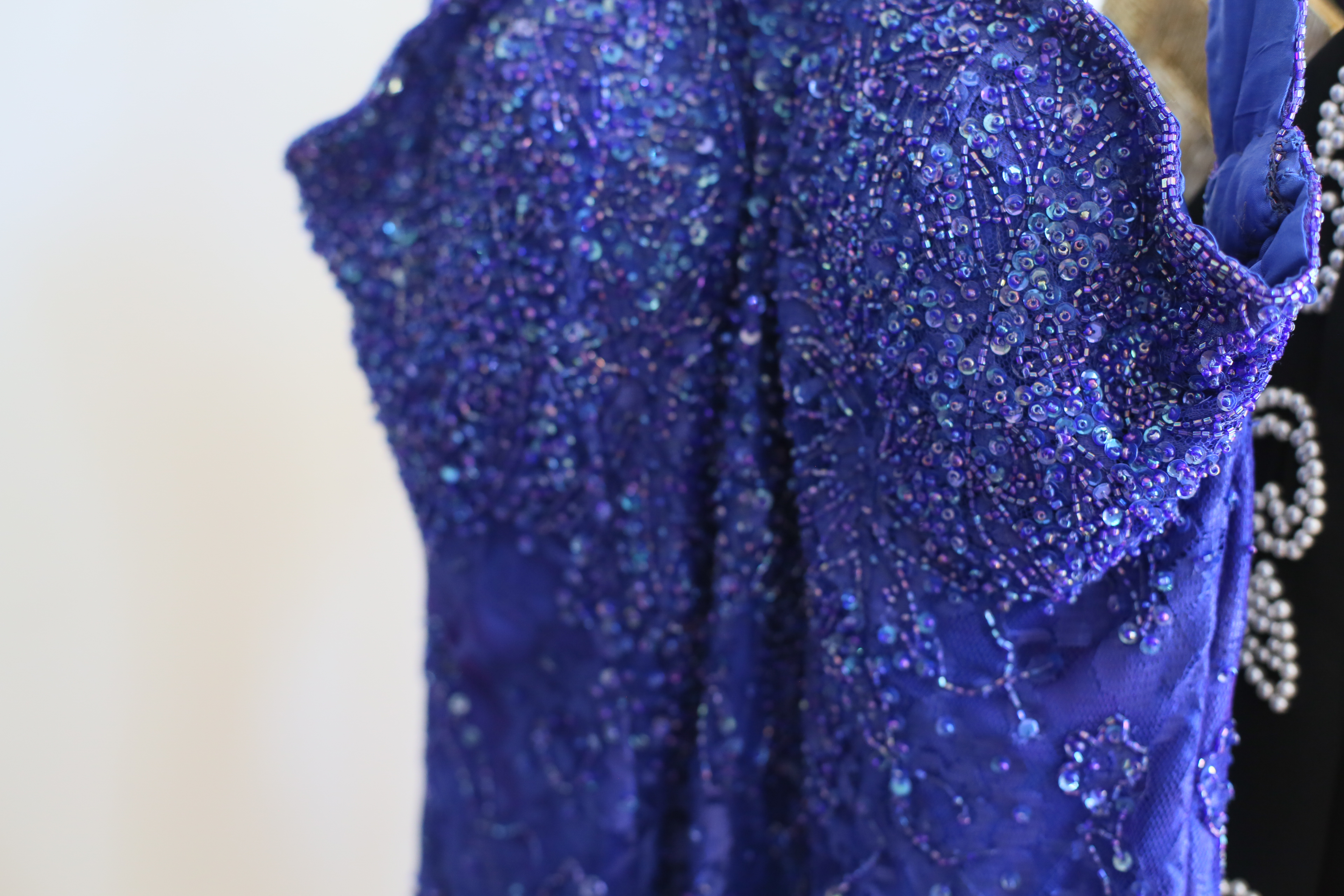 Collection of Vintage 1980's and 1990's Sequin Mini Dresses