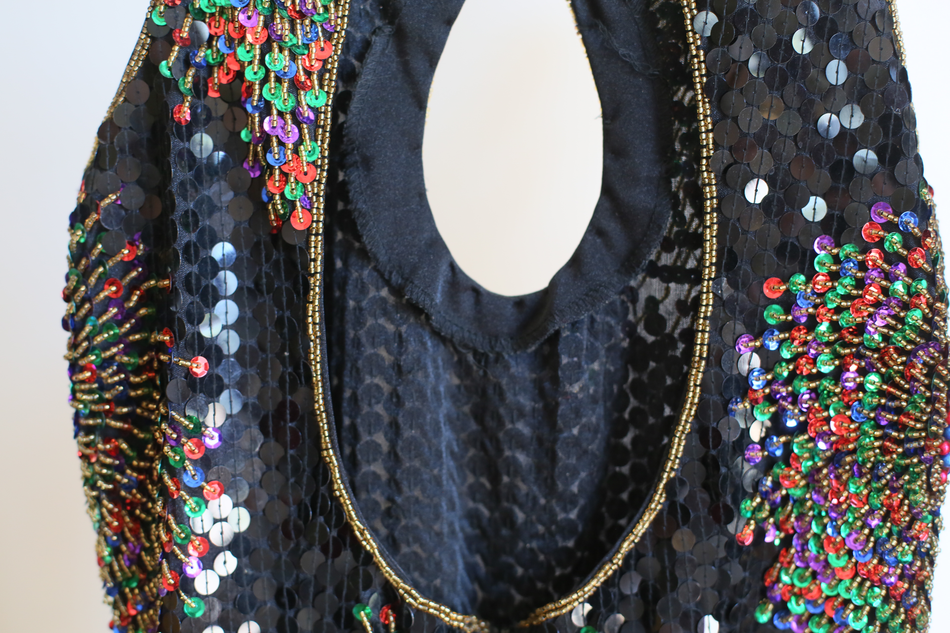 Collection of Vintage 1980's and 1990's Sequin Mini Dresses