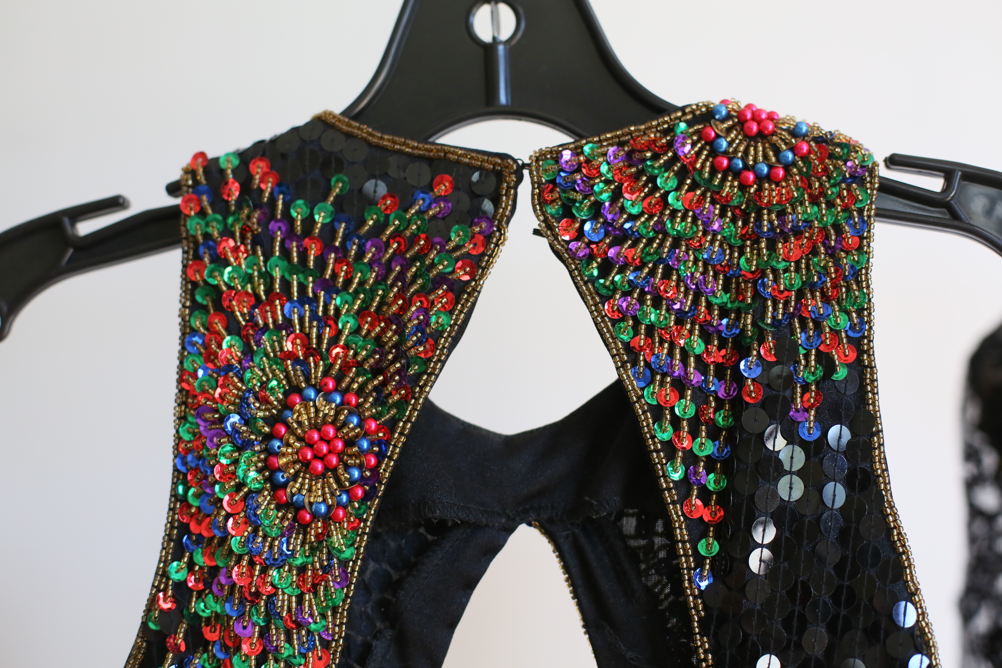 Collection of Vintage 1980's and 1990's Sequin Mini Dresses