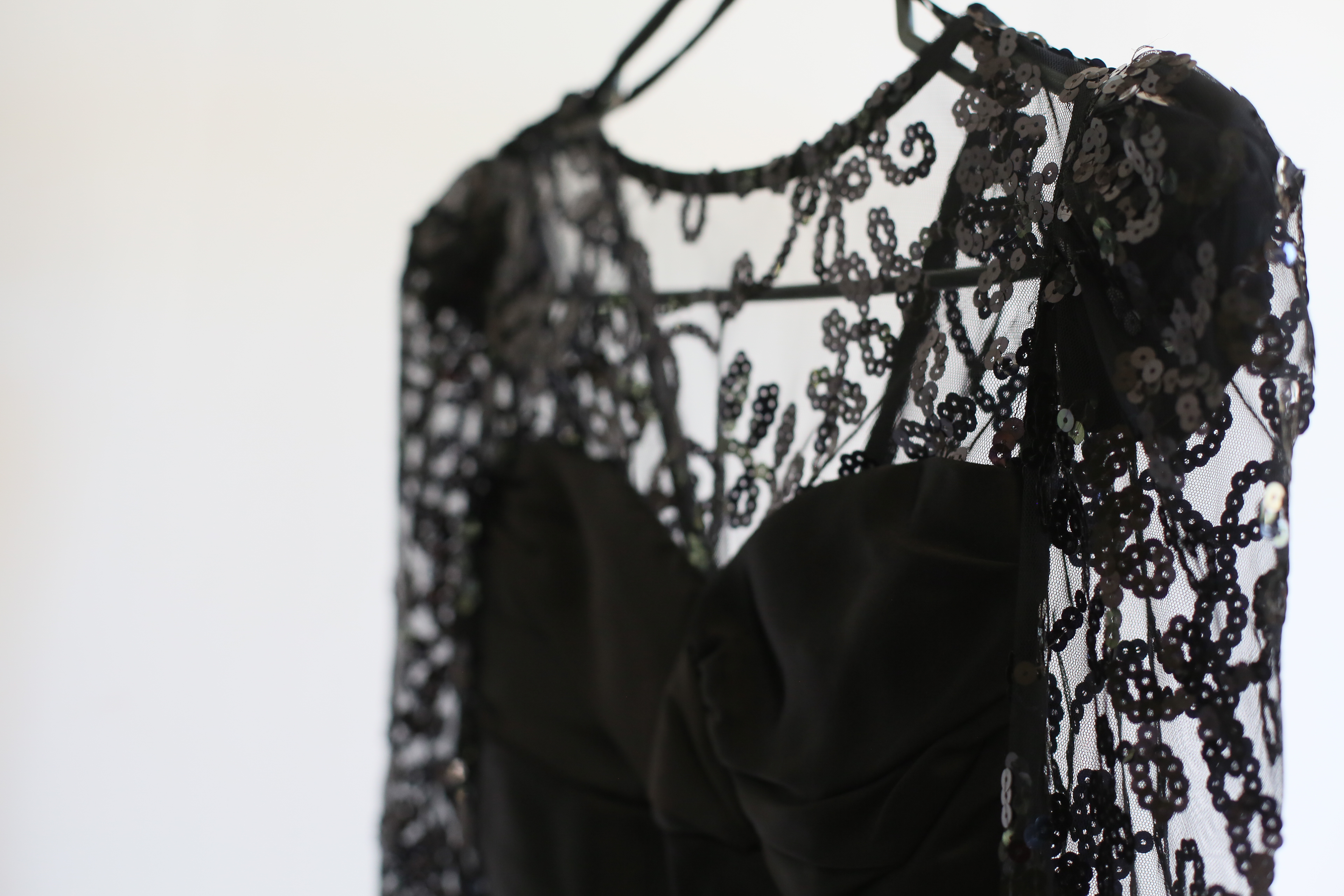 Collection of Vintage 1980's and 1990's Sequin Mini Dresses