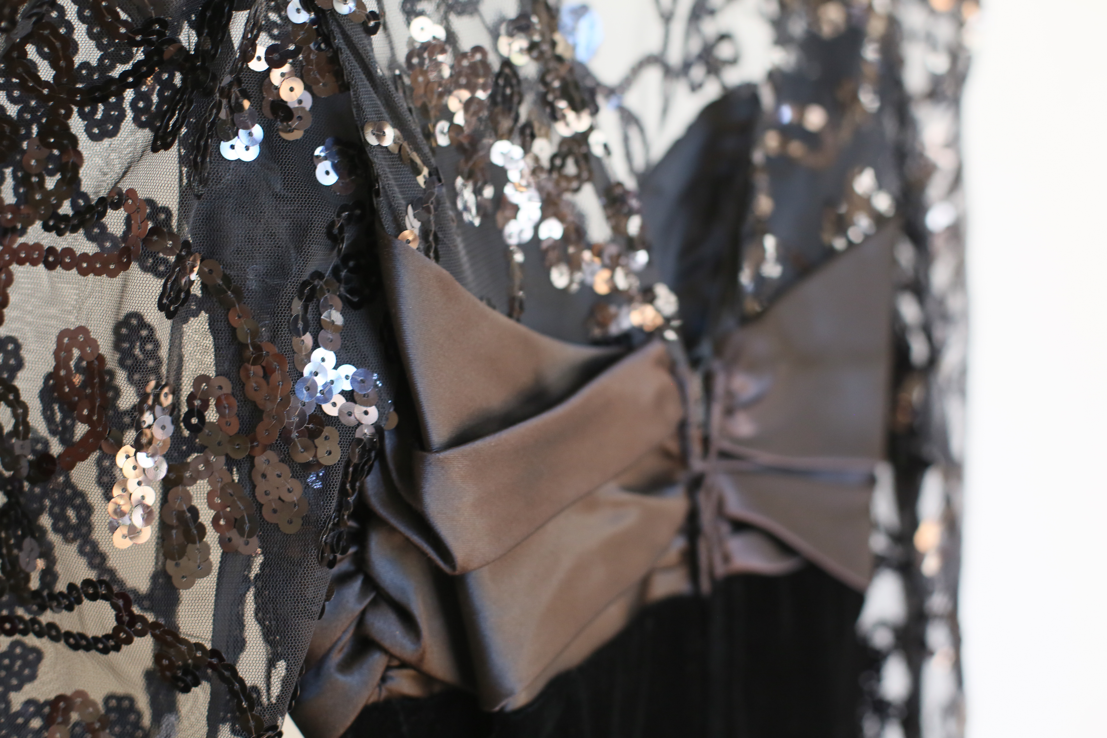 Collection of Vintage 1980's and 1990's Sequin Mini Dresses