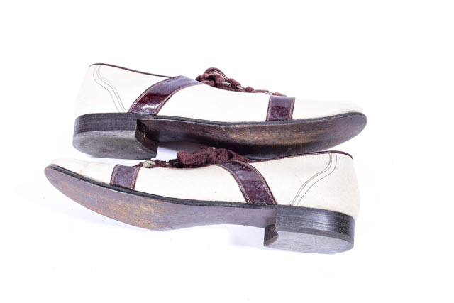 Two Pairs of Women's Vintage Leather Shoes