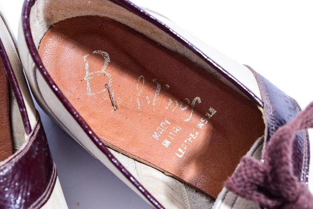 Two Pairs of Women's Vintage Leather Shoes