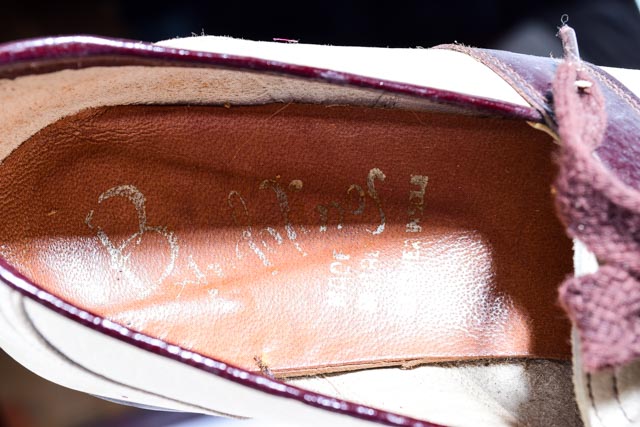 Two Pairs of Women's Vintage Leather Shoes