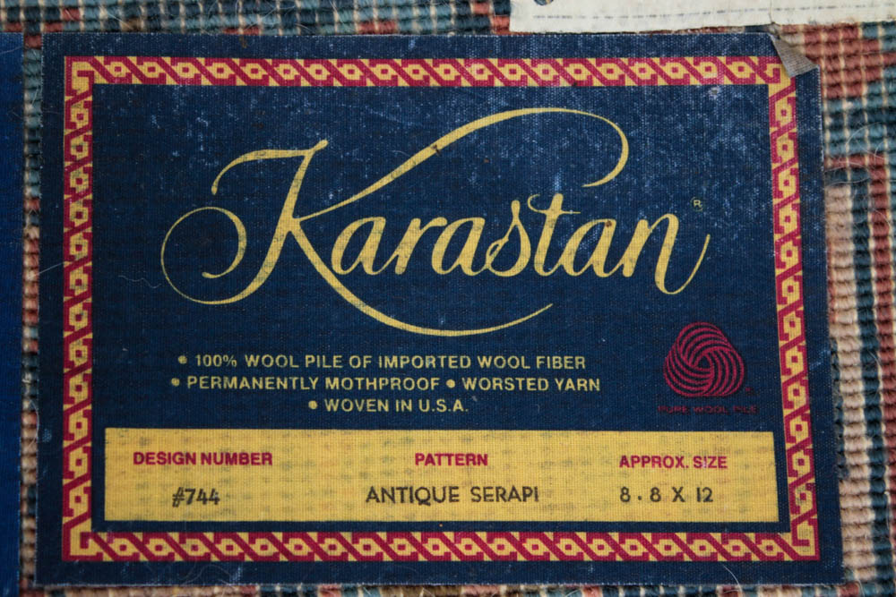 Karastan "Antique Serapi" Wool Rug