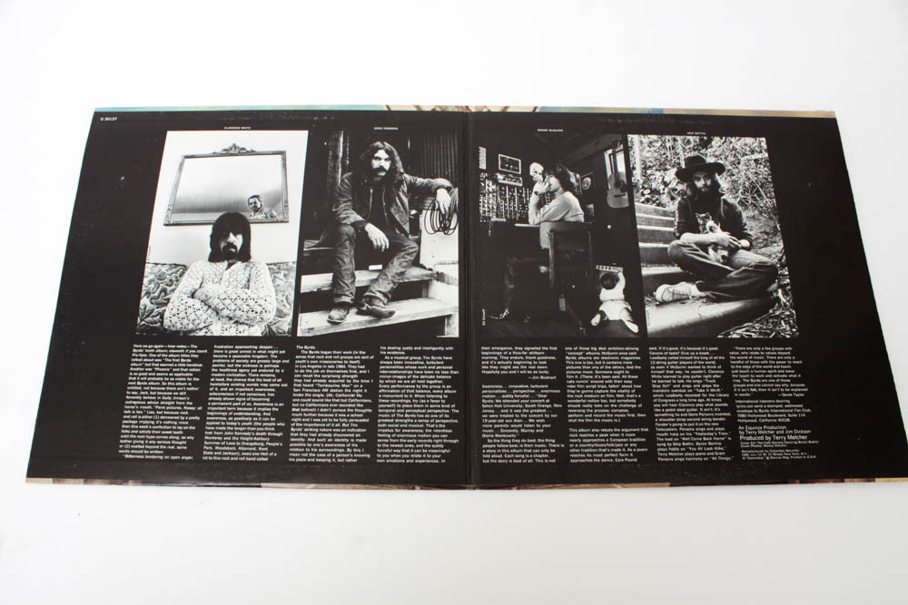 Collection of The Byrds and Joe Cocker Record Albums