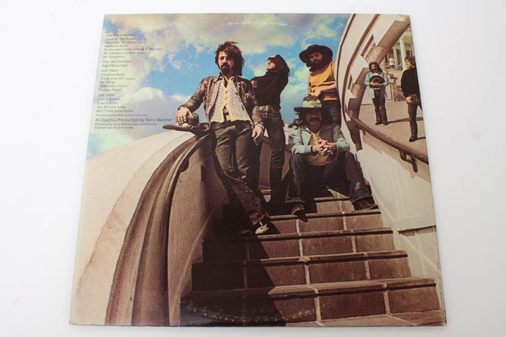 Collection of The Byrds and Joe Cocker Record Albums