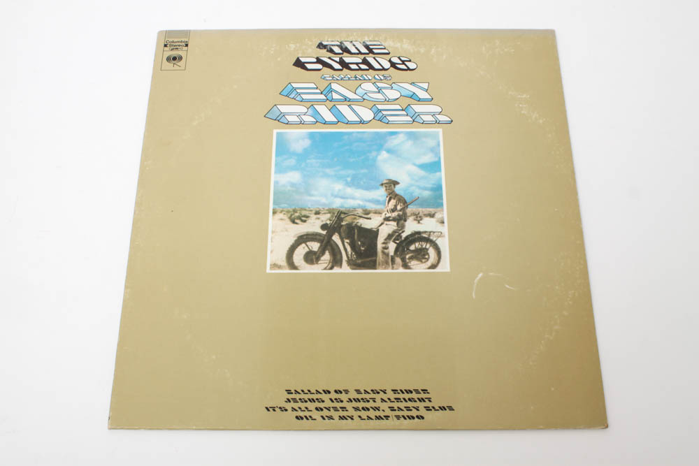 Collection of The Byrds and Joe Cocker Record Albums