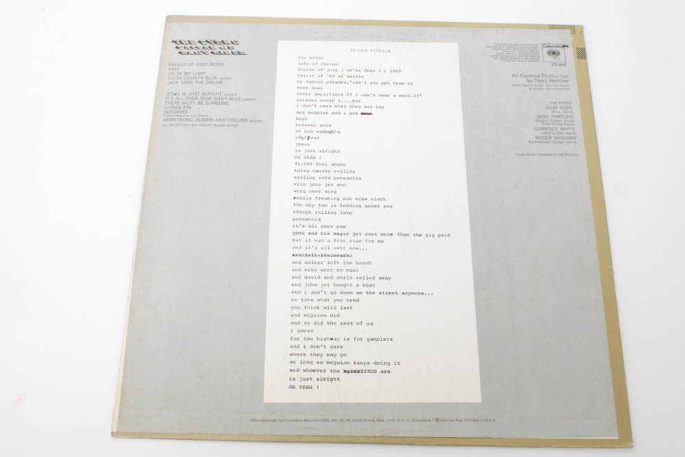 Collection of The Byrds and Joe Cocker Record Albums