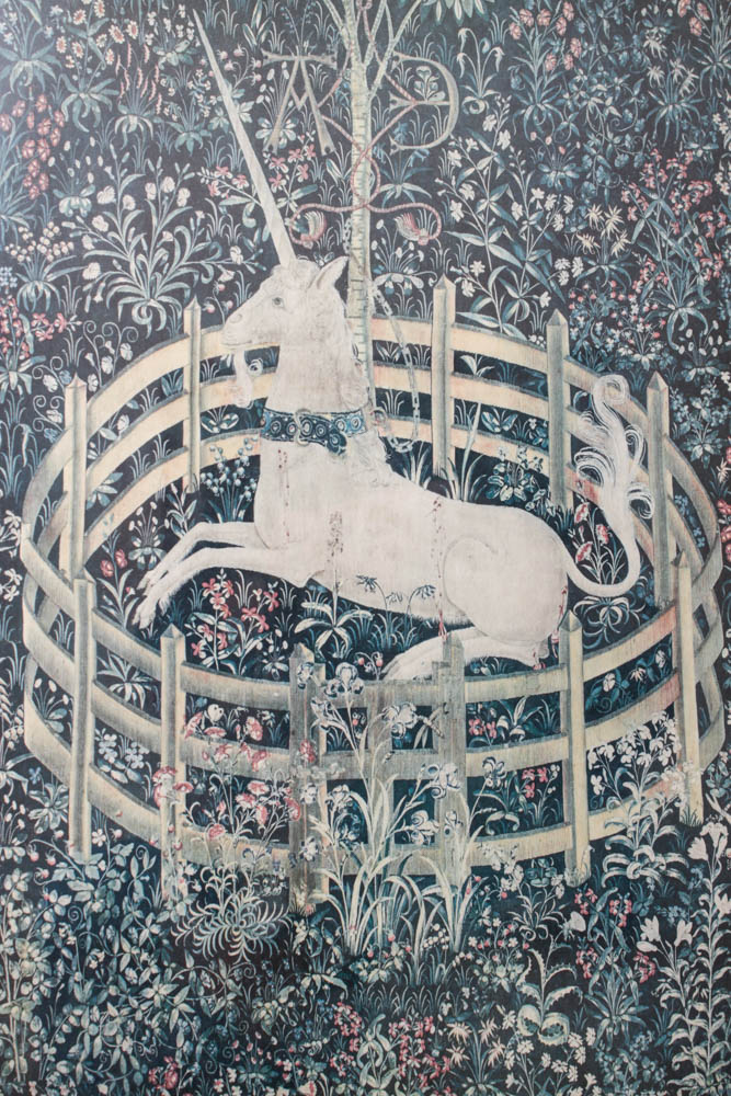 Museum of Modern Art "Unicorn in Captivity" Poster Print