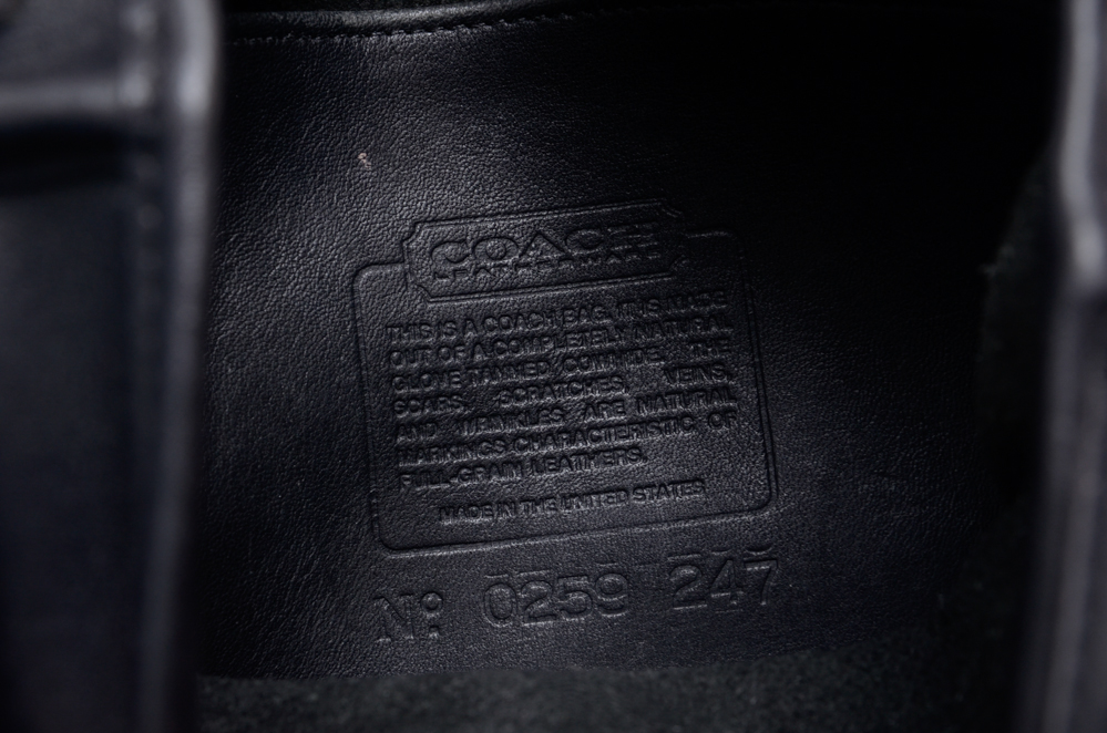 Vintage Coach Station Bag