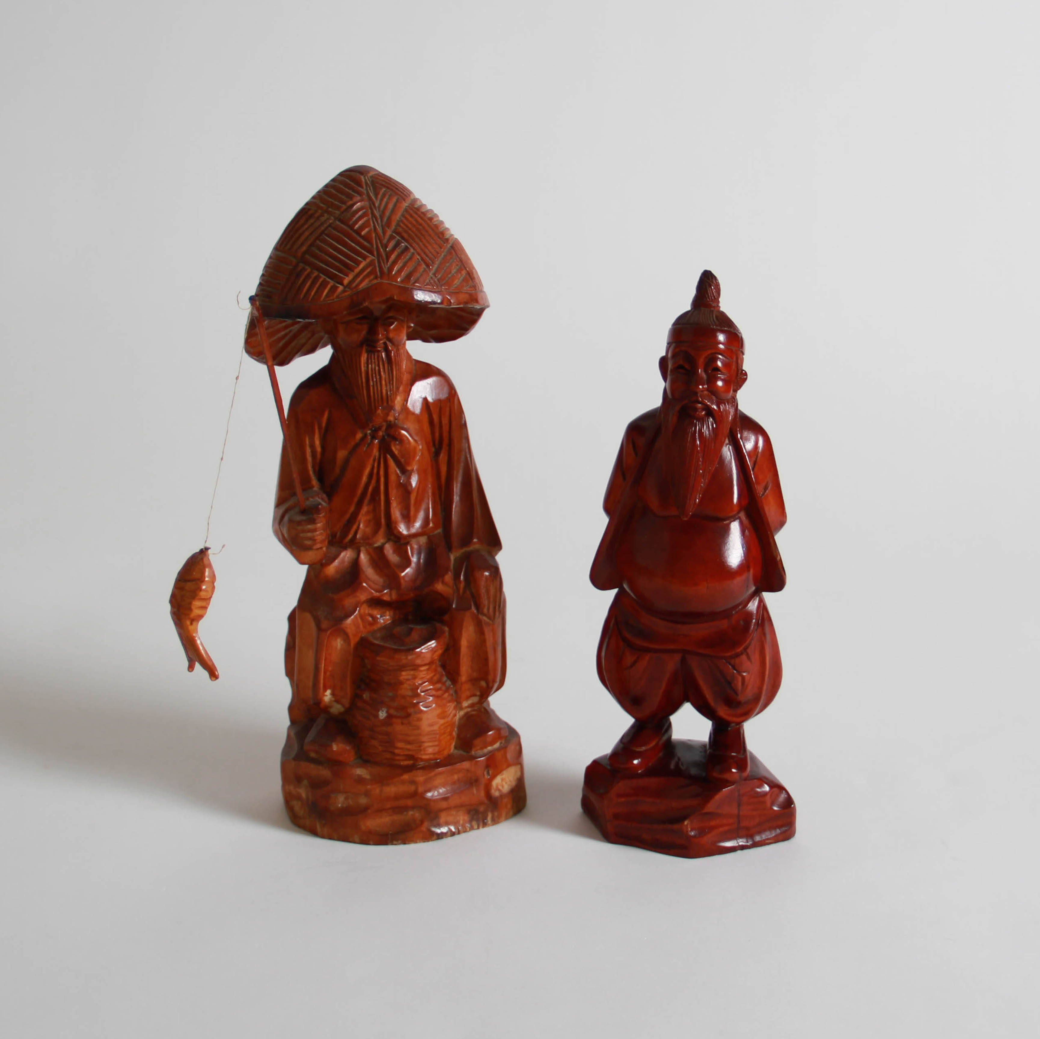 Hand Carved Korean Figures and Decor