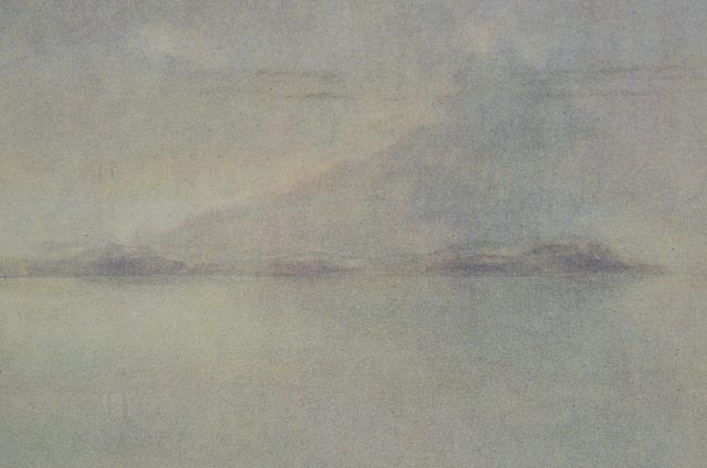 Paul Chabas Offset Lithograph "September Morn"