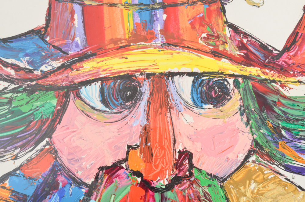 Jovan Obican Original Acrylic Painting