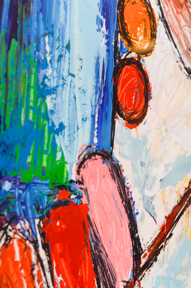 Jovan Obican Original Acrylic Painting