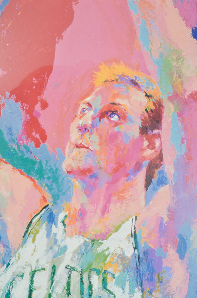 LeRoy Neiman "33 for 3" Portrait of Larry Bird
