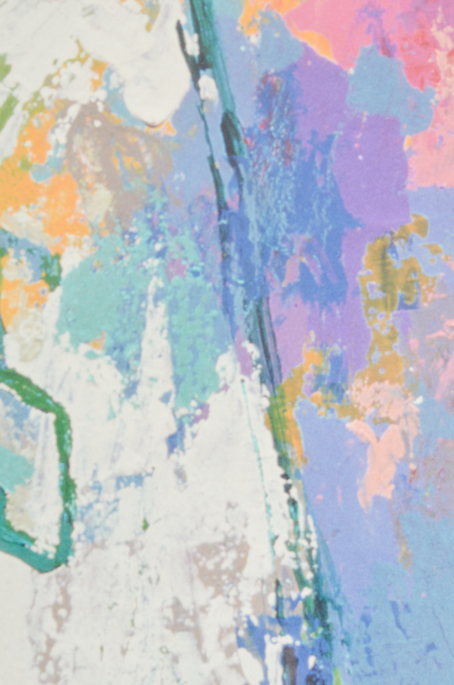 LeRoy Neiman "33 for 3" Portrait of Larry Bird