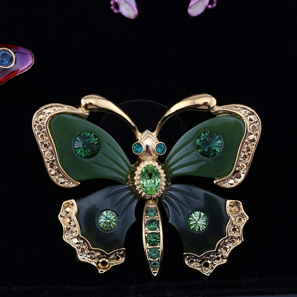 Joan Rivers Complete Bejeweled Butterfly Brooch Collection