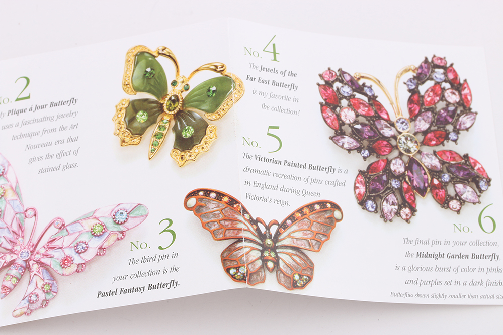 Joan Rivers Complete Bejeweled Butterfly Brooch Collection