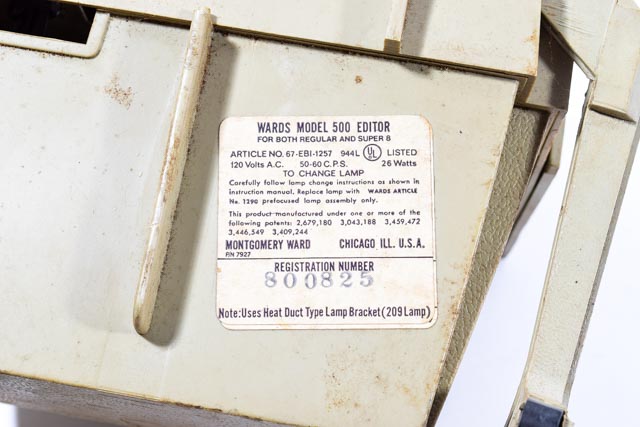 Vintage Movie Viewing Items