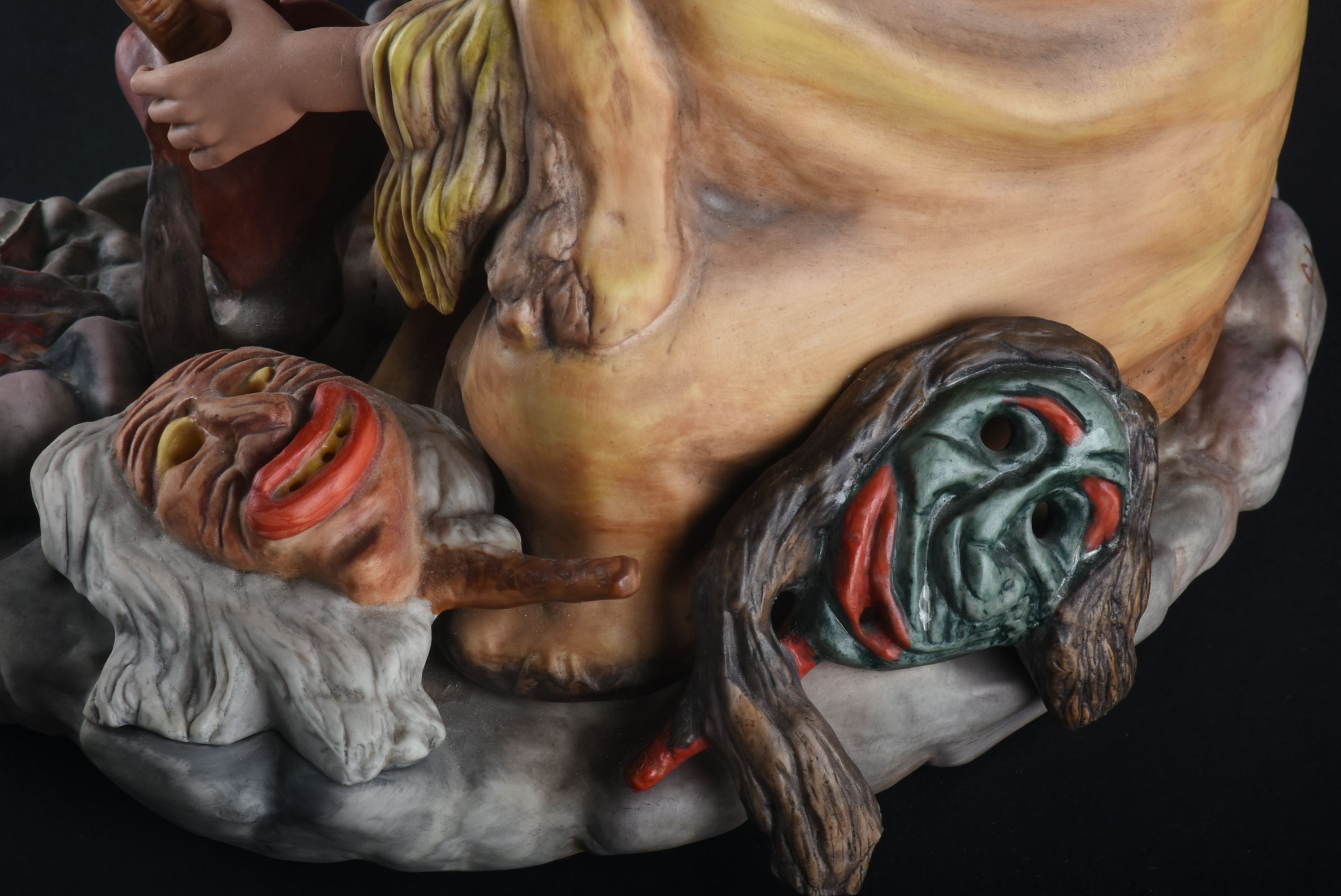 Cybis Porcelain "Iroquois-At the Council Fire" Figurine