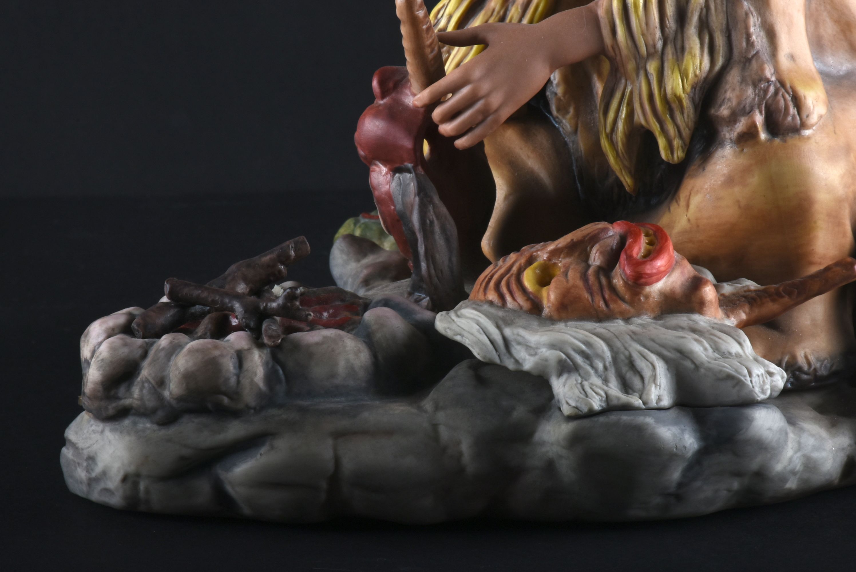 Cybis Porcelain "Iroquois-At the Council Fire" Figurine