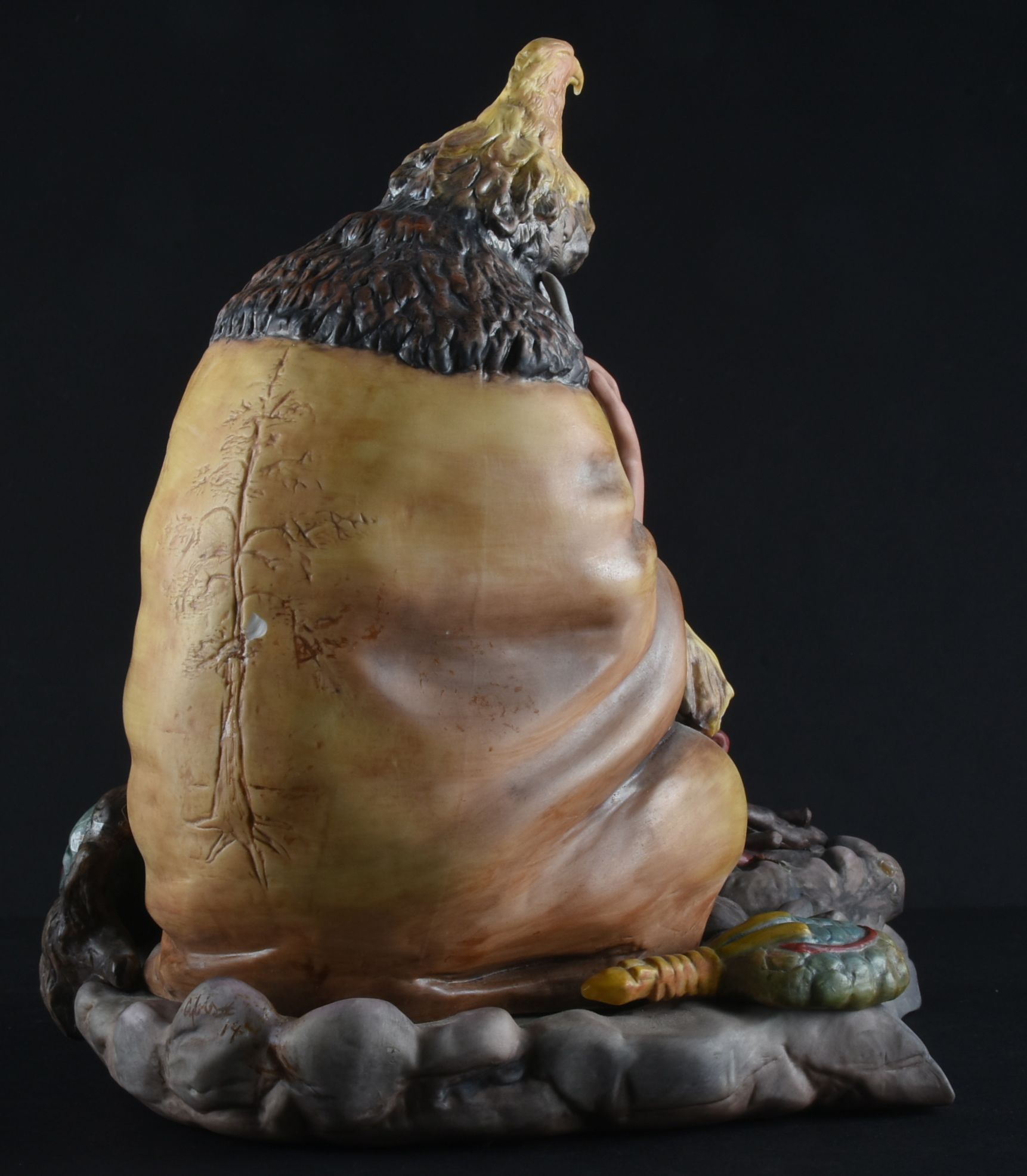 Cybis Porcelain "Iroquois-At the Council Fire" Figurine