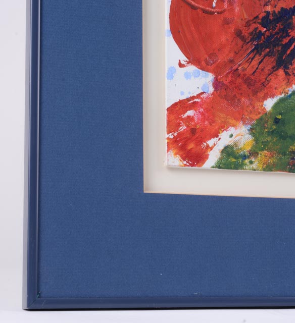 Original Abstract Acrylic by Dr. Pamela "P.K." Smith "Upstream"