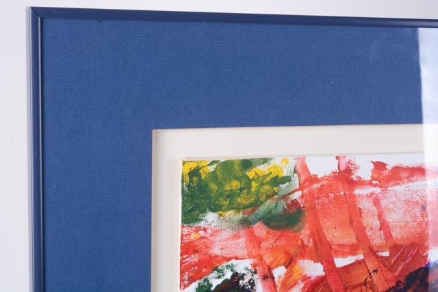 Original Abstract Acrylic by Dr. Pamela "P.K." Smith "Upstream"