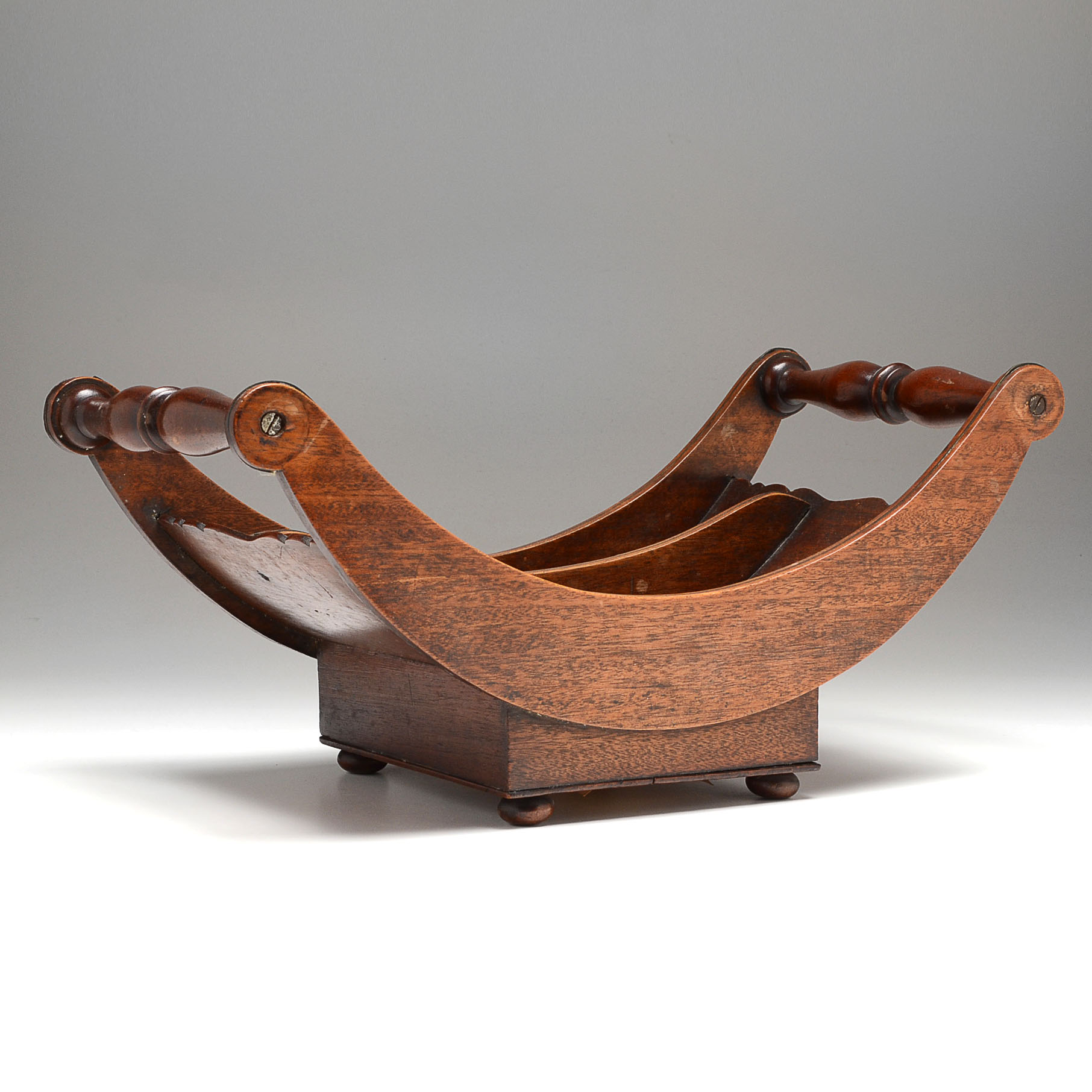 Antique Wood Cheese Cradle