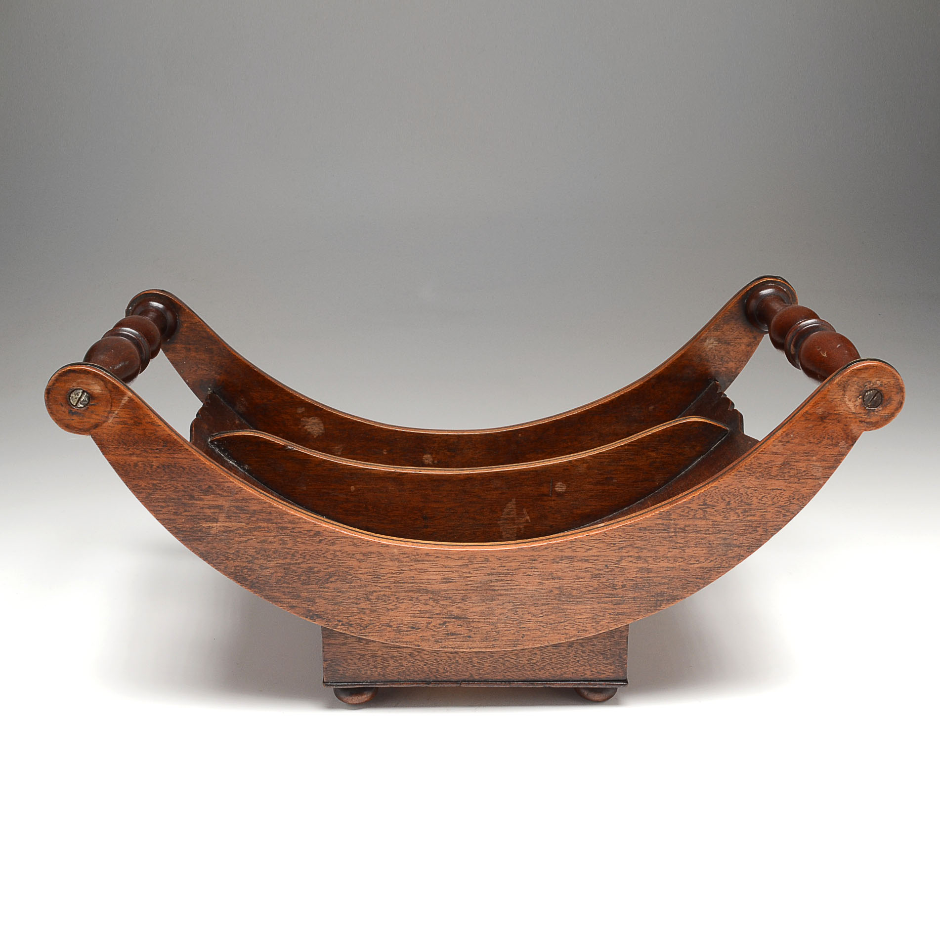 Antique Wood Cheese Cradle