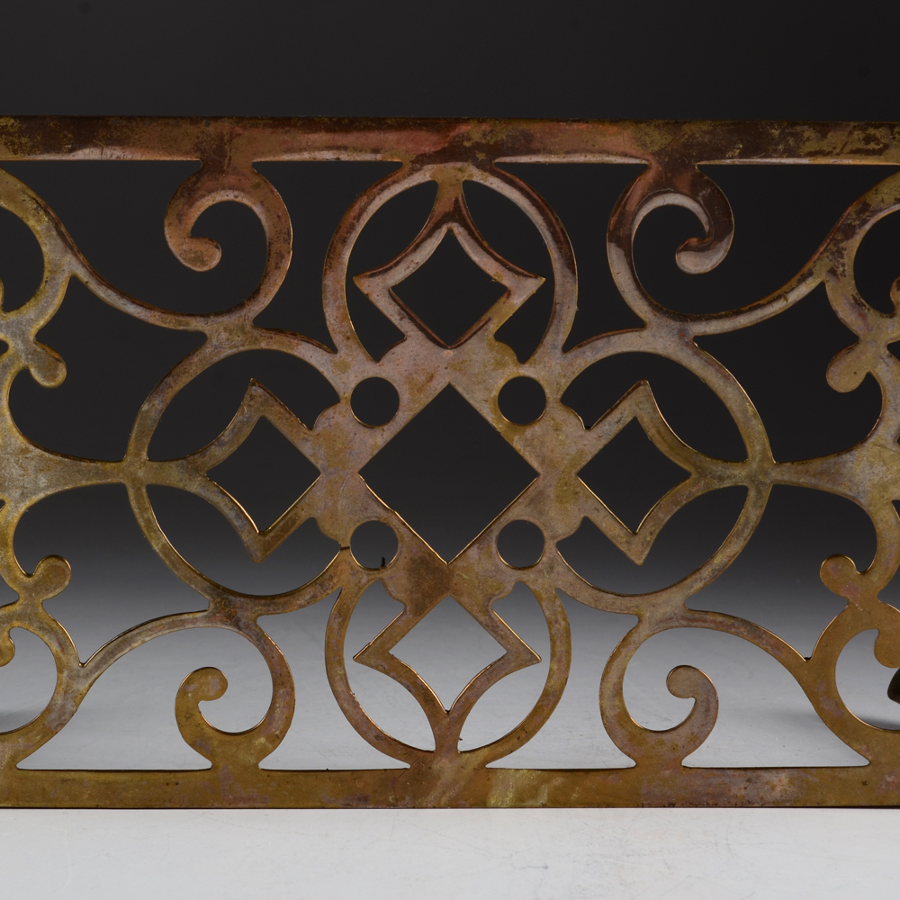 Pair of Vintage Brass Trivets