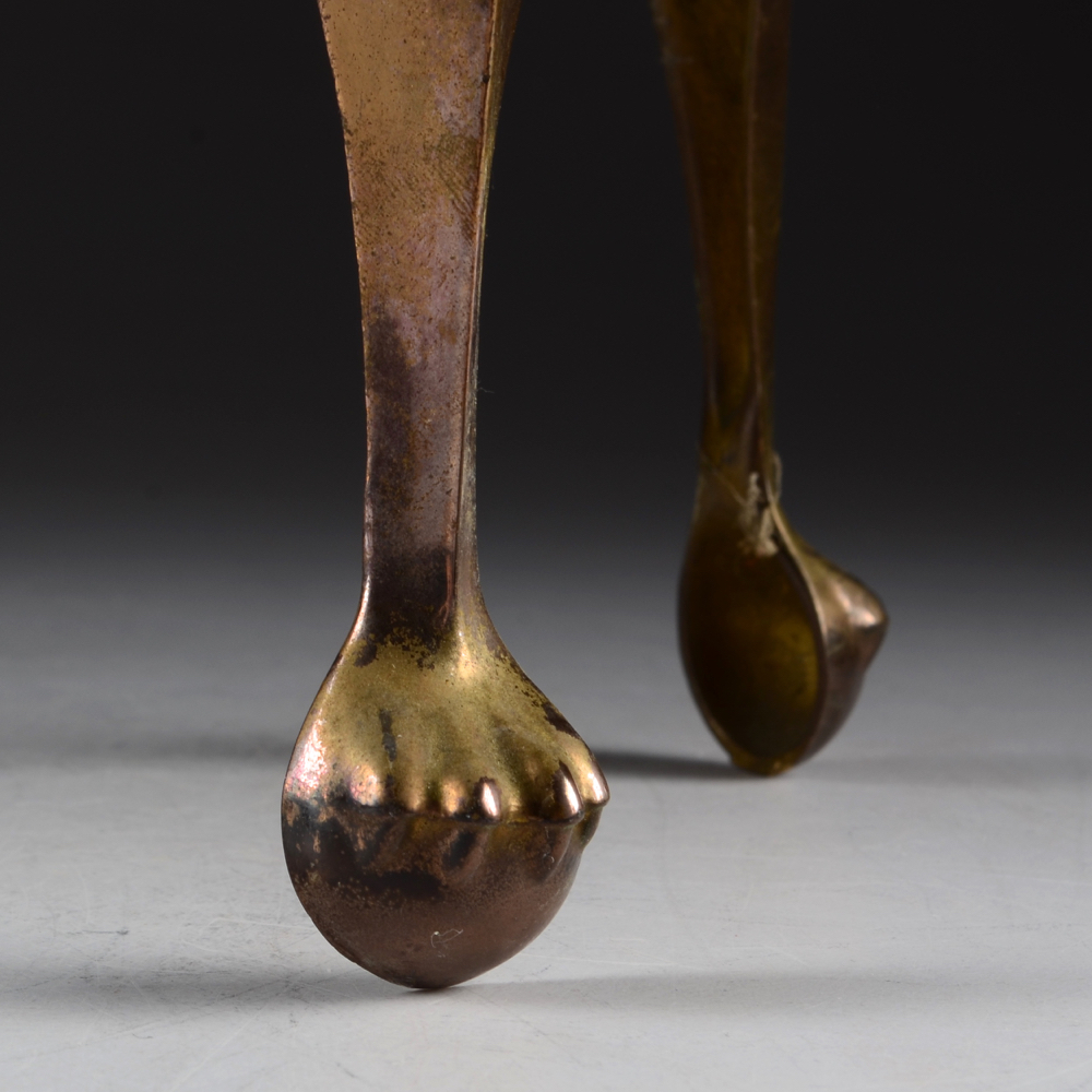 Pair of Vintage Brass Trivets