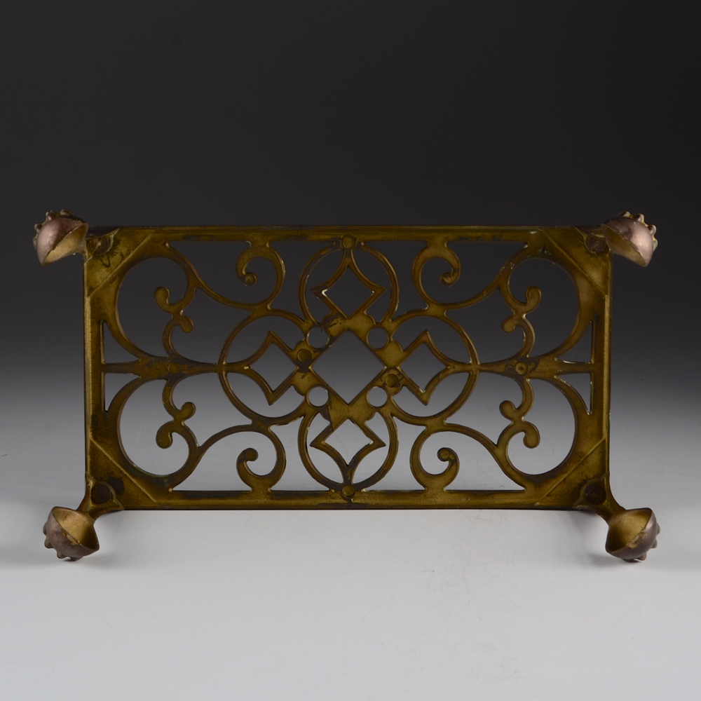 Pair of Vintage Brass Trivets