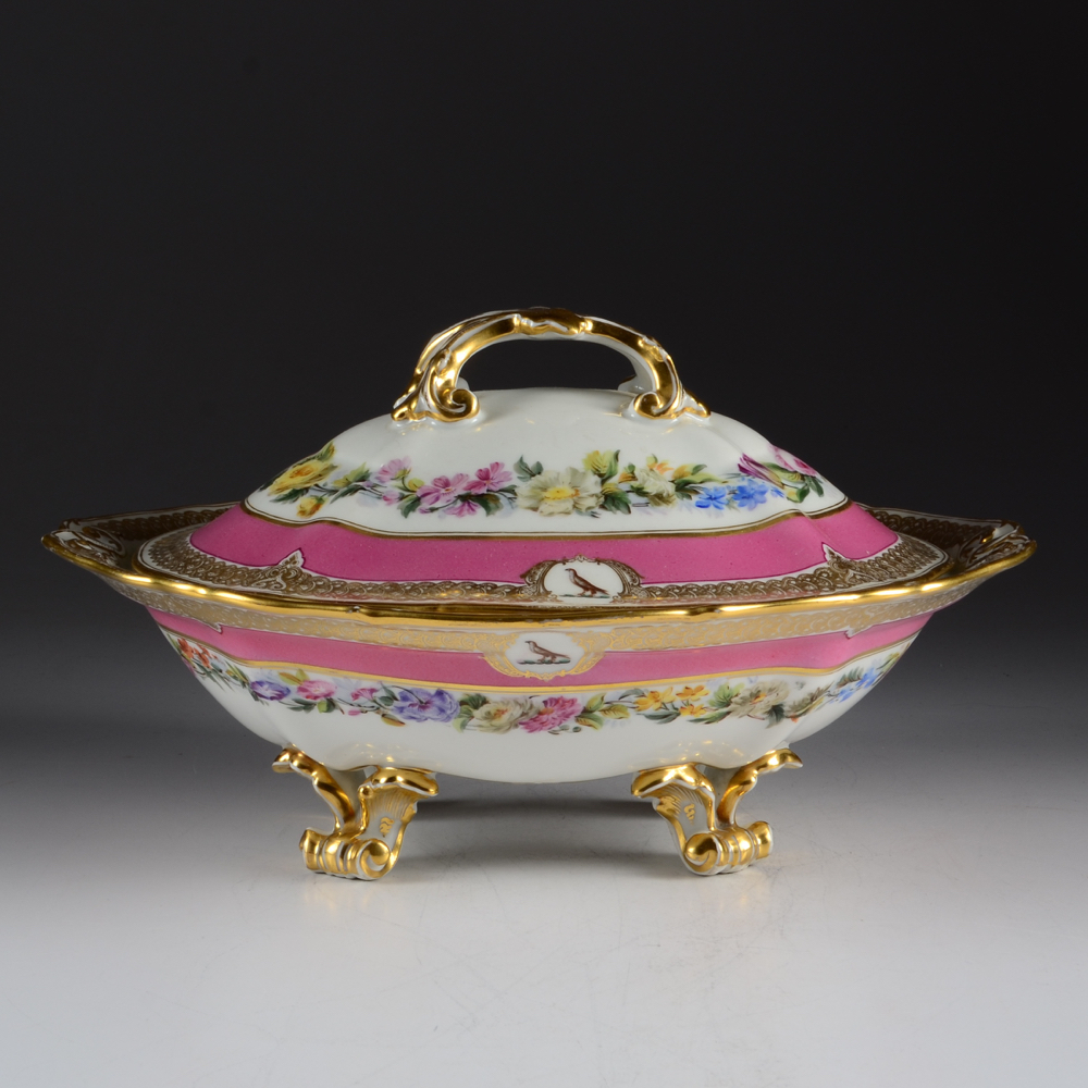 Antique Vegetable Dish from Paris
