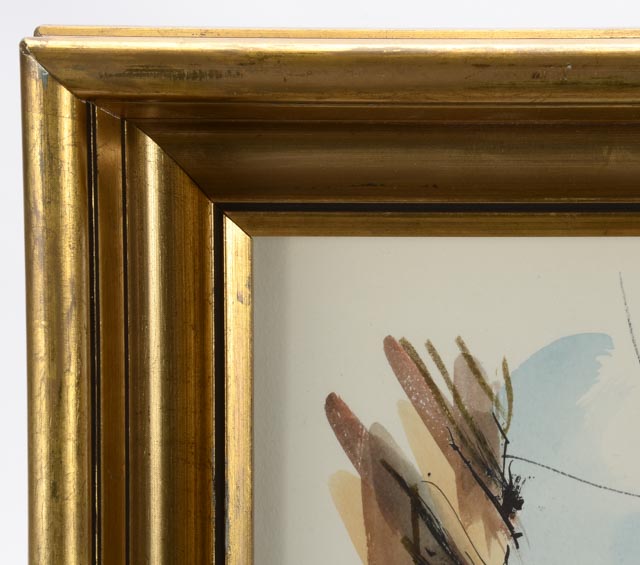 Original Watercolor on Paper "Via del Corso"