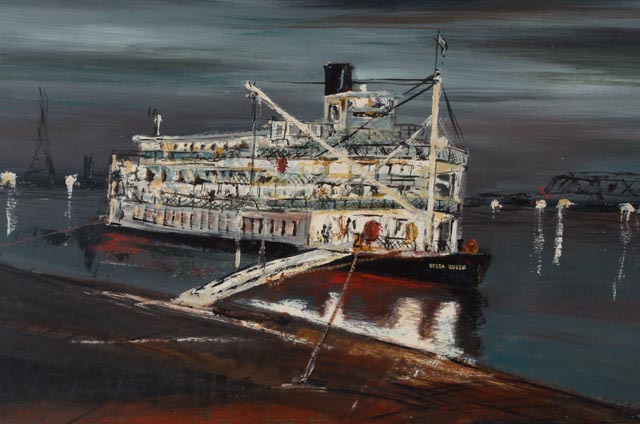 Warren Stichtenoth Original Oil on Board