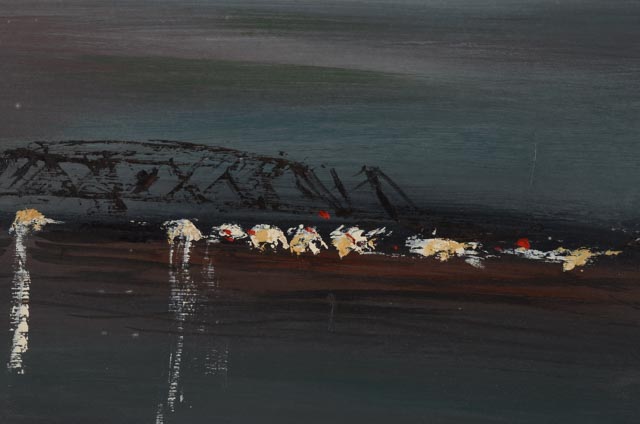 Warren Stichtenoth Original Oil on Board