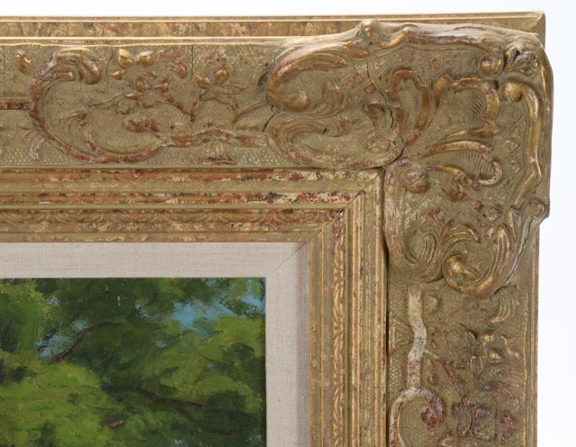 George A. Mock Original Oil Painting on Board