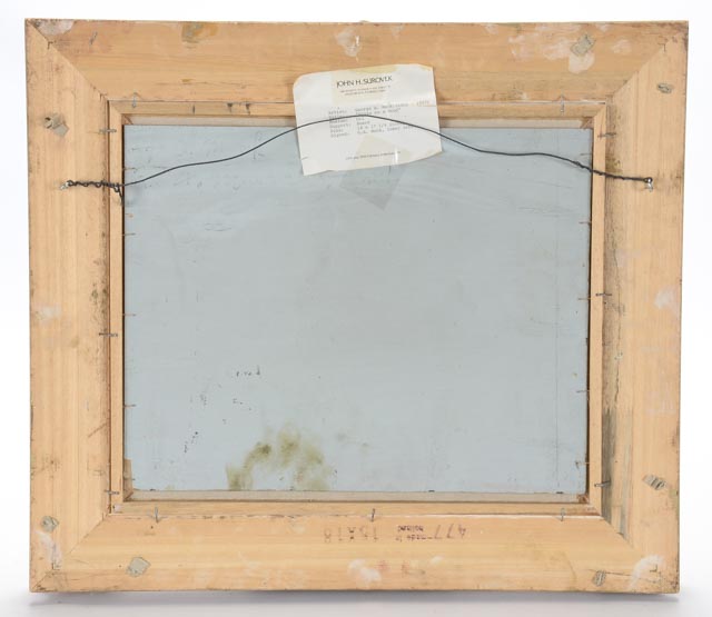 George A. Mock Original Oil Painting on Board