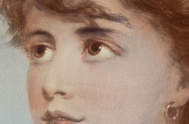 Hand-Tinted Photograph After a Gustav Ludwig Chromolithograph