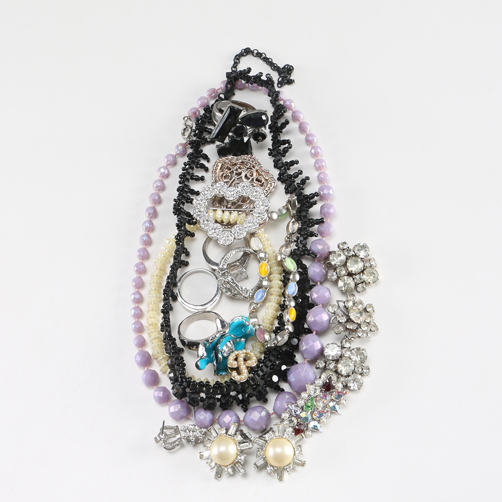 Assortment of Costume Jewelry