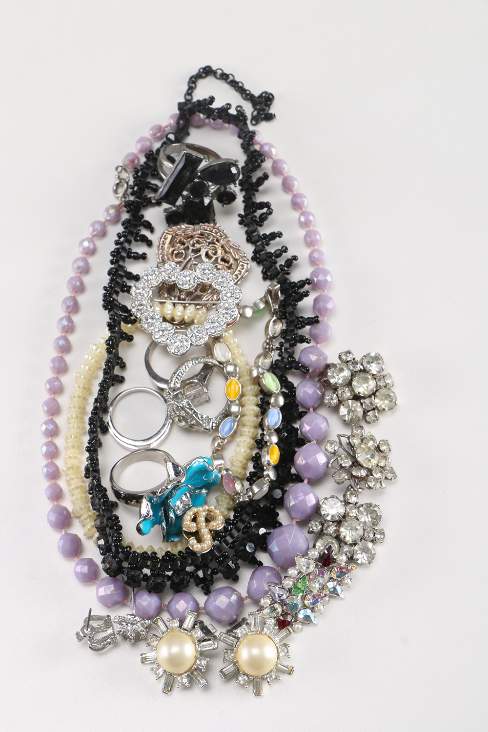 Assortment of Costume Jewelry