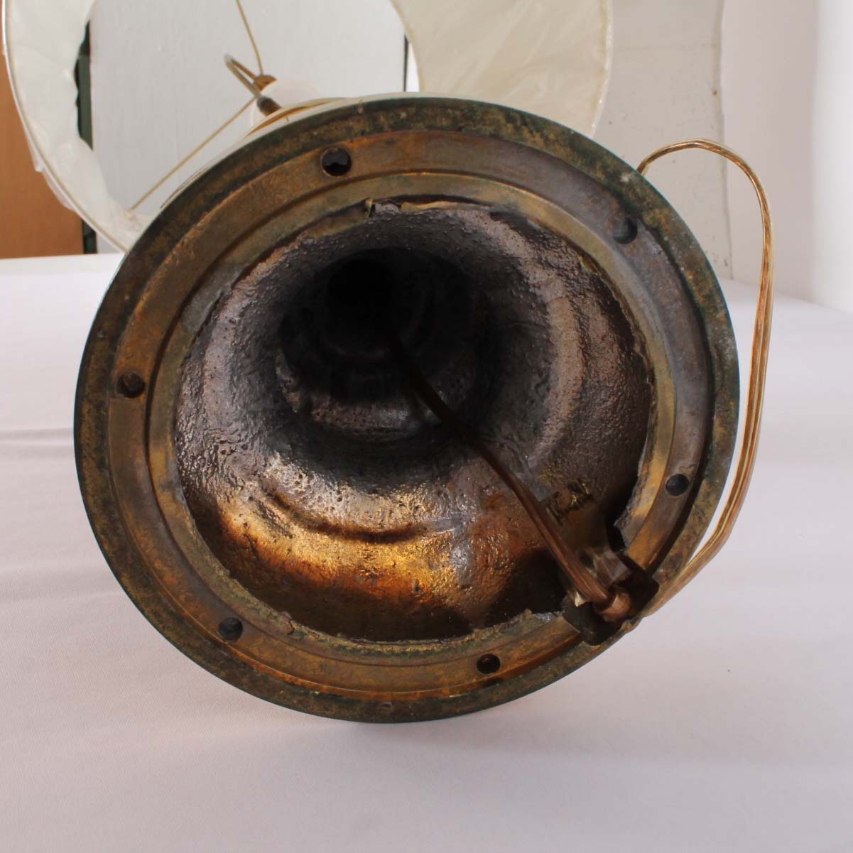 Vintage Tall Brass Lamp