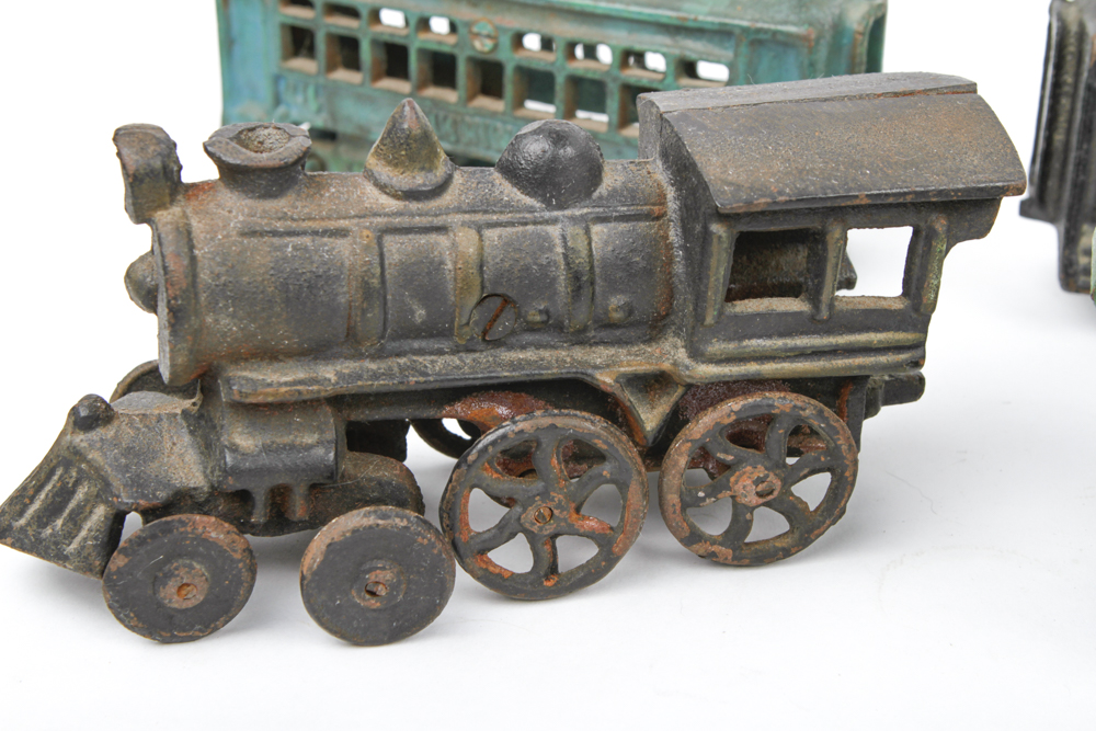 Cast Iron Trains and Trucks