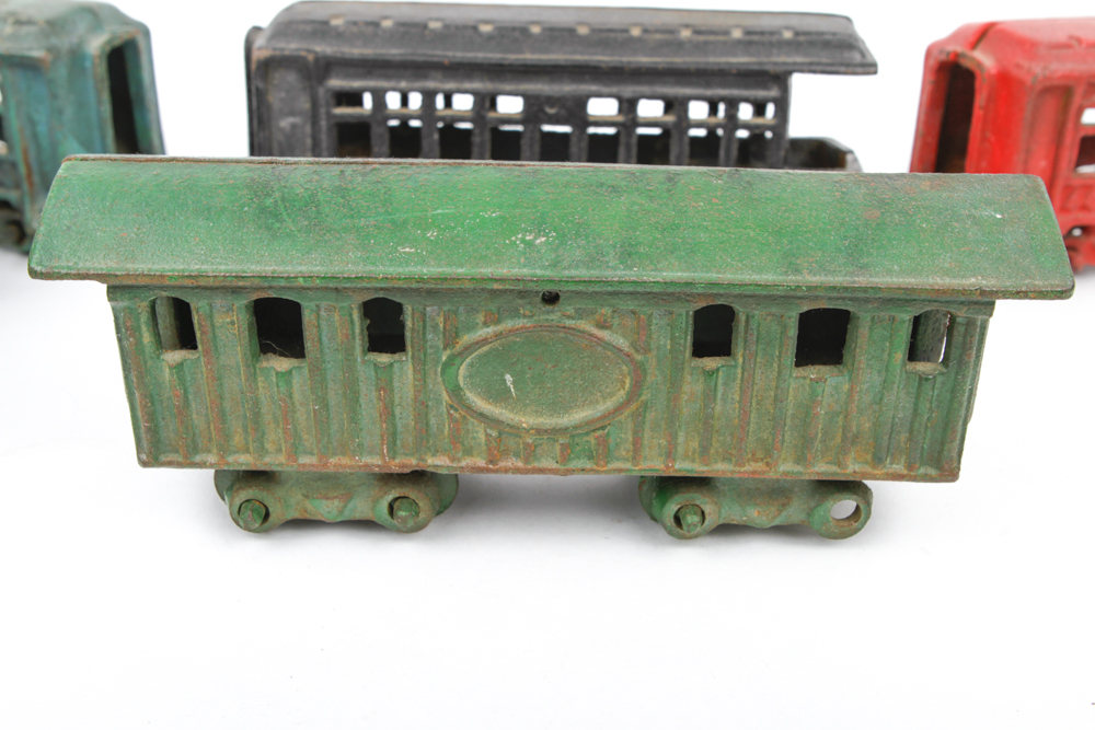 Cast Iron Trains and Trucks