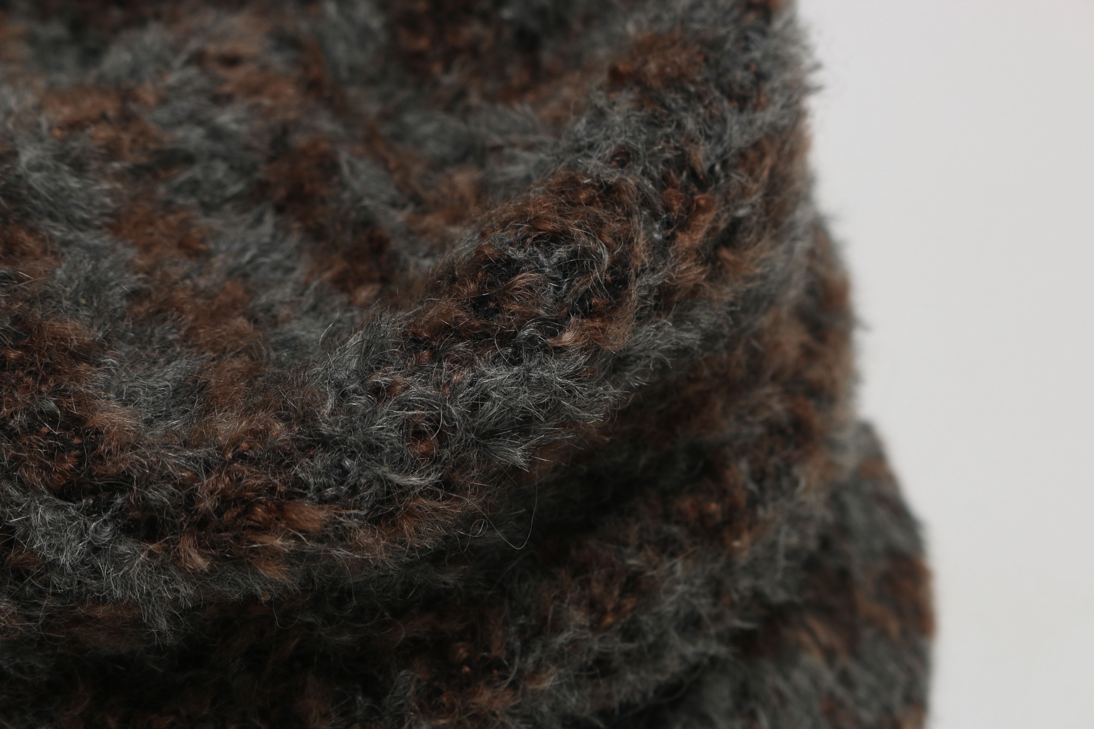 Women's Vintage Bouclé Peach Basket Style Hat