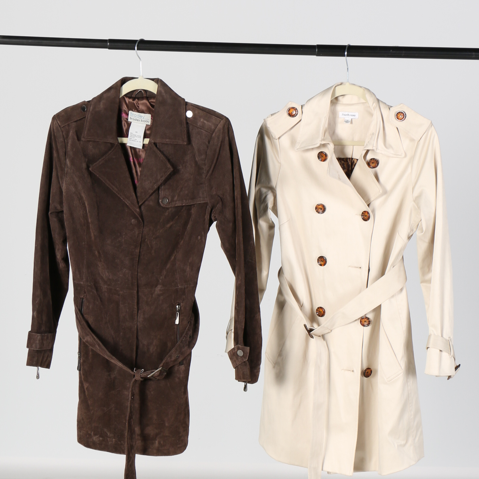 Pair of Women's Trench Coats