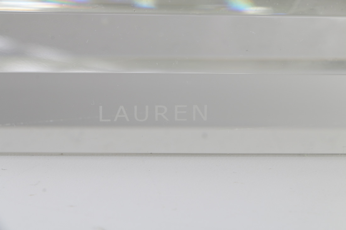 Set of Ralph Lauren Crystal Table Lamps