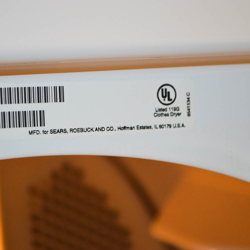 Kenmore 500 Electric Dryer